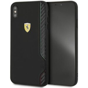 ferrari hardcase fesithci65bk iphone xs max czarny/black on track