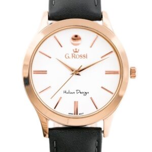 zegarek g. rossi - 10398a-3g3 (zg783g) r.g./gray + box