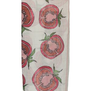 gant pomarańczowy foulard człowieka