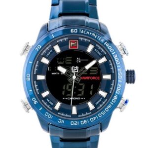 zegarek męski naviforce - nf9093 (zn041f) - blue + box