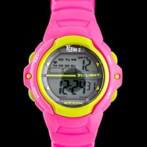 zegarek damski oceanic m0916 - wr100 (ze516a) pink
