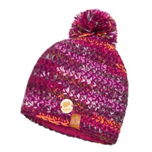 naturalna czapka zimowa handmade