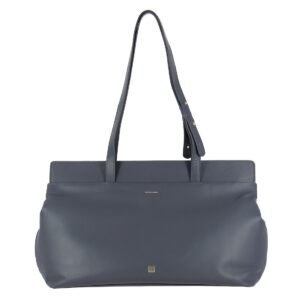 dudu large tote bag for women in real leather softbags high capacity with handles and magnetic closure