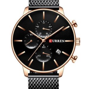 zegarek męski curren 8339 (zc015d) - chronograf