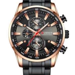 zegarek męski curren 8351 (zc022d) chronograf +box