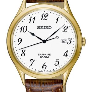 zegarek marki seiko model sgeh78 kolor brązowy. akcesoria męskie. sezon: cały rok