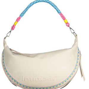 torba desigual damska biała