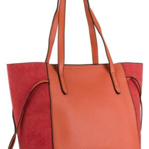 trapezowy shopper z welwetowymi bokami — david jones