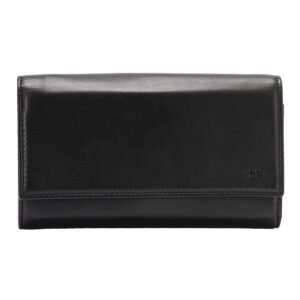 nuvola pelle leather wallet for women large capacity multi compartment with coin pocket and card slots