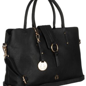 klasyczny shopper z ozdobnym zapięciem — lulucastagnette