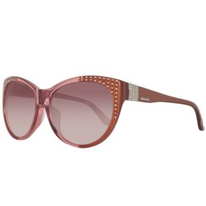 damskie okulary przeciwsłoneczne swarovski model sk0087f-6038f (szkło/zausznik/mostek) 16/140/60 mm)