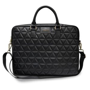 guess torba gucb15qlbk 16" czarna/black quilted