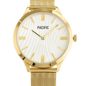 zegarek damski pacific x6153 - gold (zy654b)