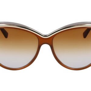 damskie okulary przeciwsłoneczne longchamp model lo676s-234 (szkło/zausznik/mostek) 60/15/140 mm)