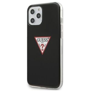 guess guhcp12mpcuctlbk iphone 12/12 pro 6,1" czarny/black hardcase triangle collection