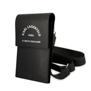 karl lagerfeld torebka klwbsarsgk czarny/black embossed rsg