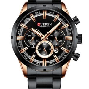 zegarek męski curren 8355 chronograf (zc028d) +box