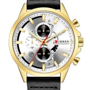 zegarek męski curren 8325 (zc024a) - chronograf