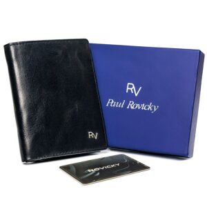 skórzany męski portfel rovicky rv-7680272