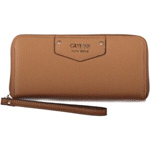 portfel damski guess jeans brązowy