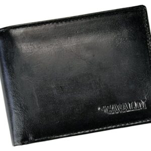 skórzany męski portfel cavaldi 0002-bs rfid