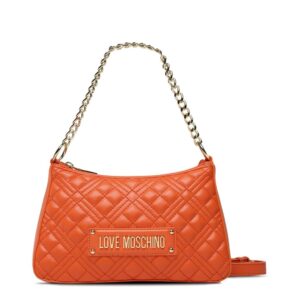 torebka marki love moschino model jc4135pp1gla0 kolor pomarańczowy. torby damskie. sezon: wiosna/lato