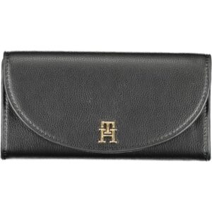 czarny portfel tommy hilfiger damski