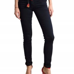 spodnie damskie jeansy jeans jegginsy 25 xs rurki model 8141