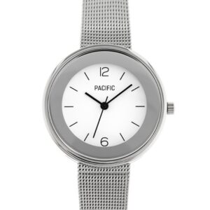 zegarek damski pacific x6122 - silver (zy611a)