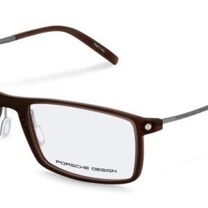 męskie okulary porsche design model p8384d55 (szkło/zausznik/mostek) 55/19/145 mm)