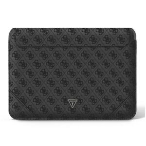 guess sleeve gucs16p4tk 16" czarny/black 4g uptown triangle logo