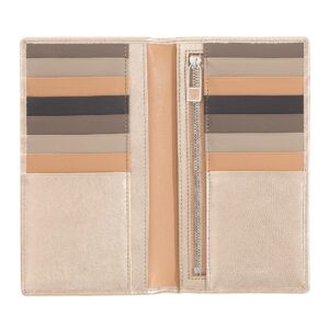 dudu large womens rfid blocking wallet in pink leather dollars compatible with 16 credit card pockets