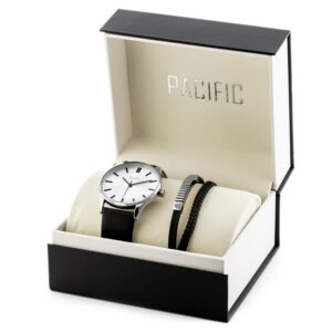zegarek męski pacific x0091-06 - komplet prezentowy (zy094a)