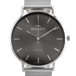 zegarek damski bisset bsbf33 (zb579u) - szafirowe szkło
