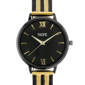 zegarek damski pacific x6172 - black/gold (zy657c)