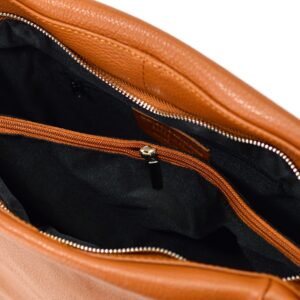 piękna elegancka duża damska shopperbag skórzana