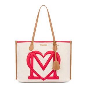 torba na zakupy marki love moschino model jc4061pp1glh1 kolor czerwony. torby damskie. sezon: wiosna/lato