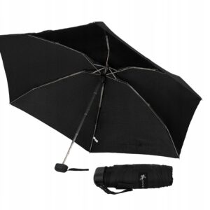 niewielki, kompaktowy parasol w eleganckim pokrowcu — david jones