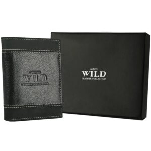 skórzany męski portfel wild n4-ddp-n