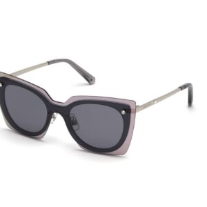 damskie okulary przeciwsłoneczne swarovski model sk-0201-16a (szkło/zausznik/mostek) 53/15/139 mm)