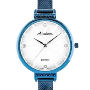 zegarek damski albatross abbc22 (za544e) blue / silver
