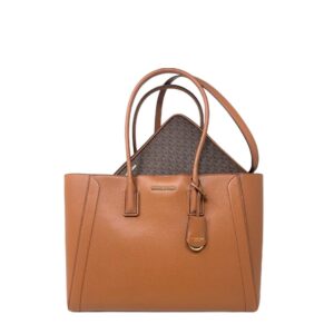 damska torebka z rączką michael kors model 35s2g6kt9lbrn (38x30x14cm )