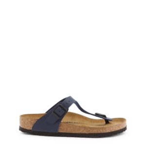 klapki marki birkenstock model gizeh kolor niebieski. obuwie damskie. sezon: wiosna/lato