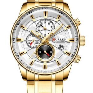 zegarek męski curren 8362 (zc017c) chronograf +box