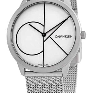 zegarek marki calvin klein model k3m51 kolor szary. akcesoria męskie. sezon: cały rok