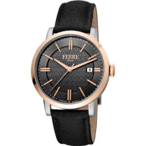 zegarek marki ferre milano model fm1g156l0031 kolor czarny. akcesoria męskie. sezon: cały rok