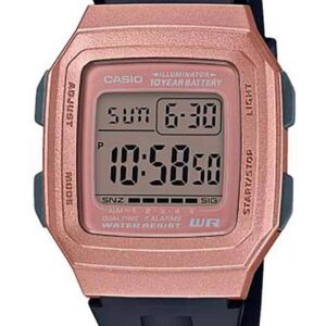 zegarek marki casio model f-201_m kolor czarny. akcesoria dla obu płci. sezon: cały rok