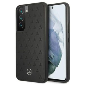 mercedes mehcs22spsqbk s22 s901 czarny/black hardcase leather stars pattern