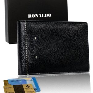 skórzany męski portfel ronaldo n992-tp-ron
