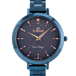 zegarek g. rossi - 11389b-6f3 (zg787h) blue/violet + box